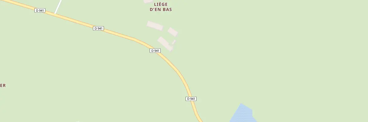 Plan du 5185 Le Liege à Saint-Hilaire-le-Château