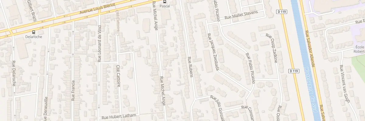 Plan du 139 Rue Rubens à Calais