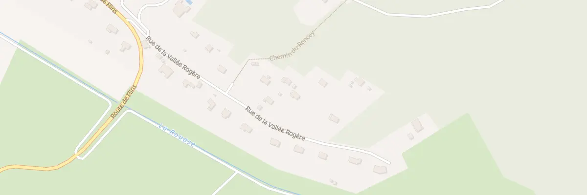 Plan du 13 Rue de la Vallée Rogère à Bazemont