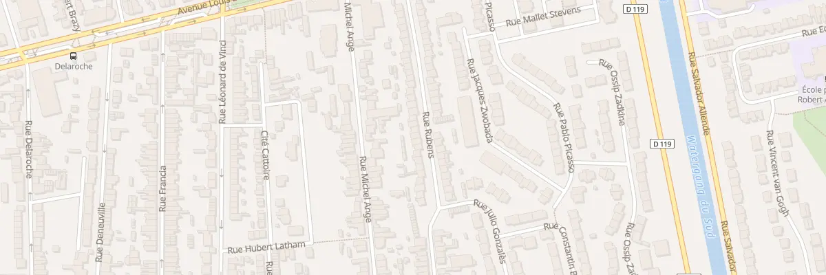 Plan du 133 Rue Rubens à Calais