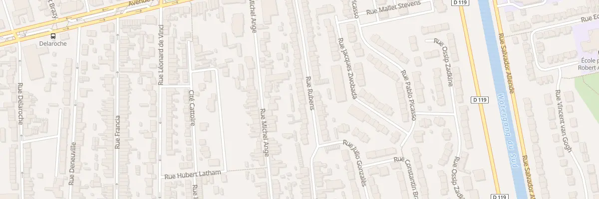Plan du 131 Rue Rubens à Calais