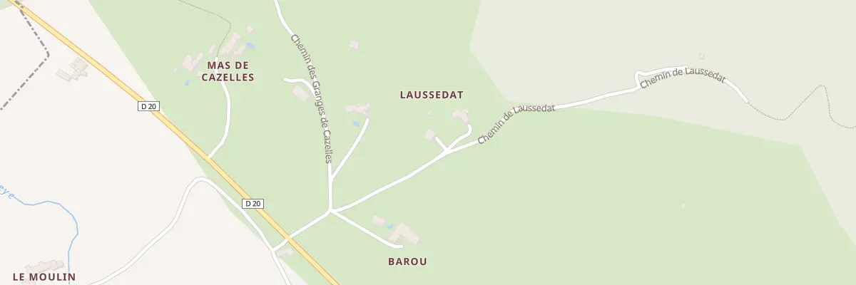 Plan du 5320 Laussedat à Verfeil
