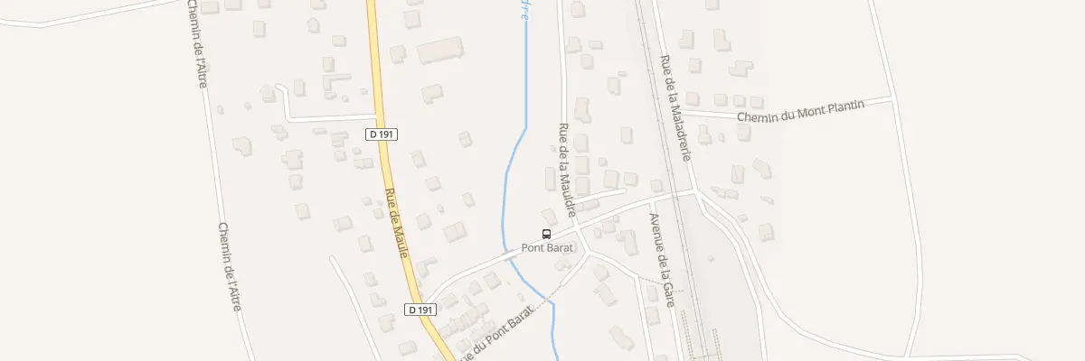 Plan du 1 Rue de la Mauldre à Beynes