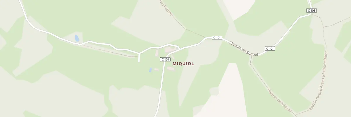 Plan du 5144F Miquiol à Corn