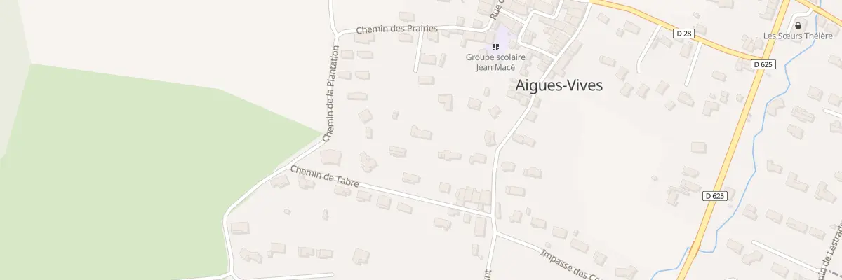 Plan du 6B Che de Tabre à Aigues-Vives