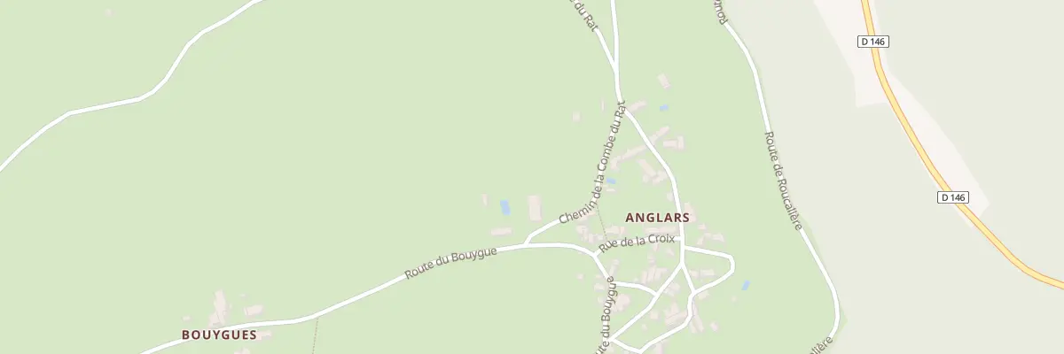 Plan du 5848 Anglars à Salvagnac-Cajarc