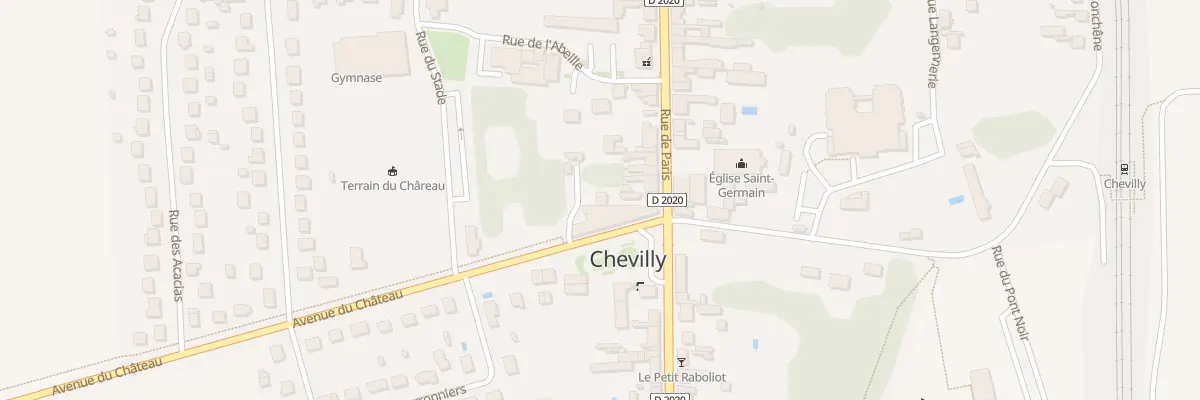 Plan du 43C Rue de Paris à Chevilly