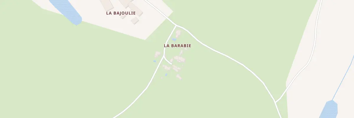 Plan du 5039 Labarabye à Parisot