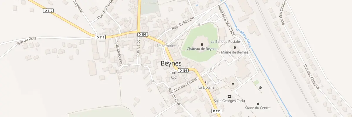 Plan du 17 Rue de la République à Beynes