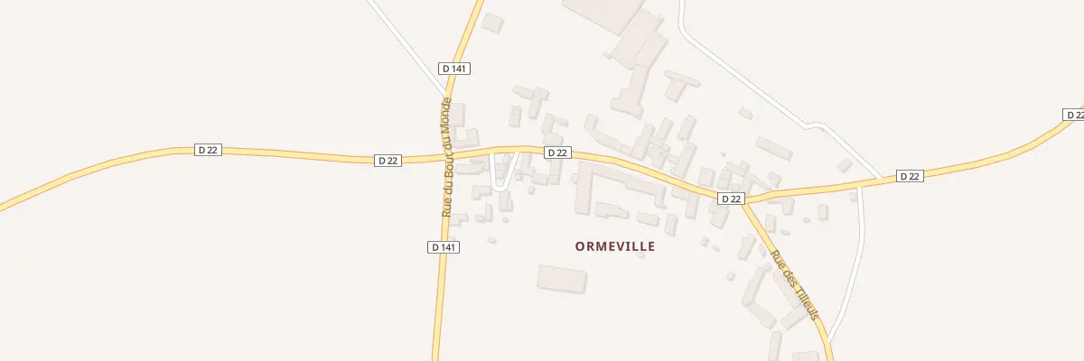 Plan du 9 Rue de la Mone à Baudreville
