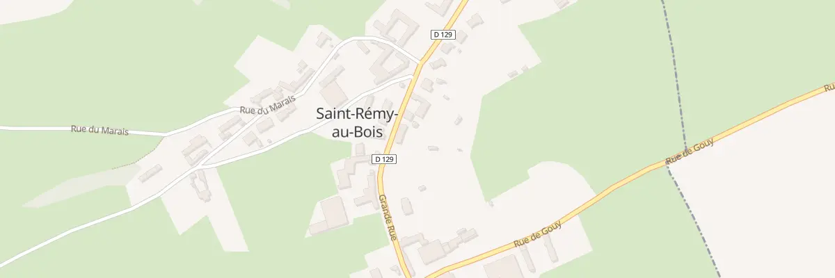 Plan du 10 Gr Grande Rue à Saint-Rémy-au-Bois