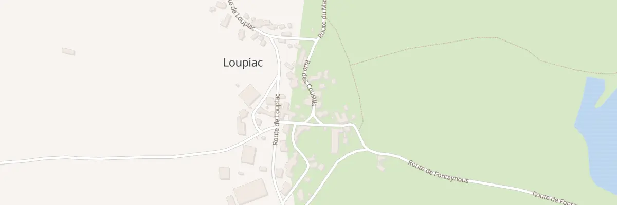 Plan du 5146 Loupiac à Laramière