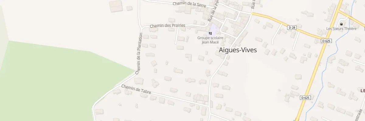 Plan du 4B Che de la Plantation à Aigues-Vives