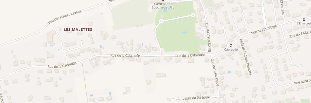 Plan du 14 Rue de la Cabredée à Saint-Pryvé-Saint-Mesmin