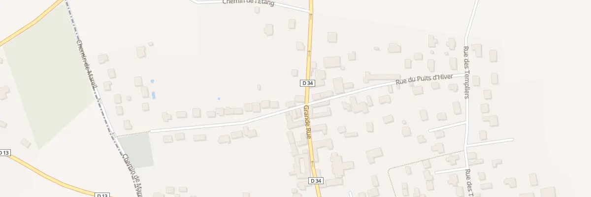 Plan du 17 Grande Rue au Tremblay-sur-Mauldre