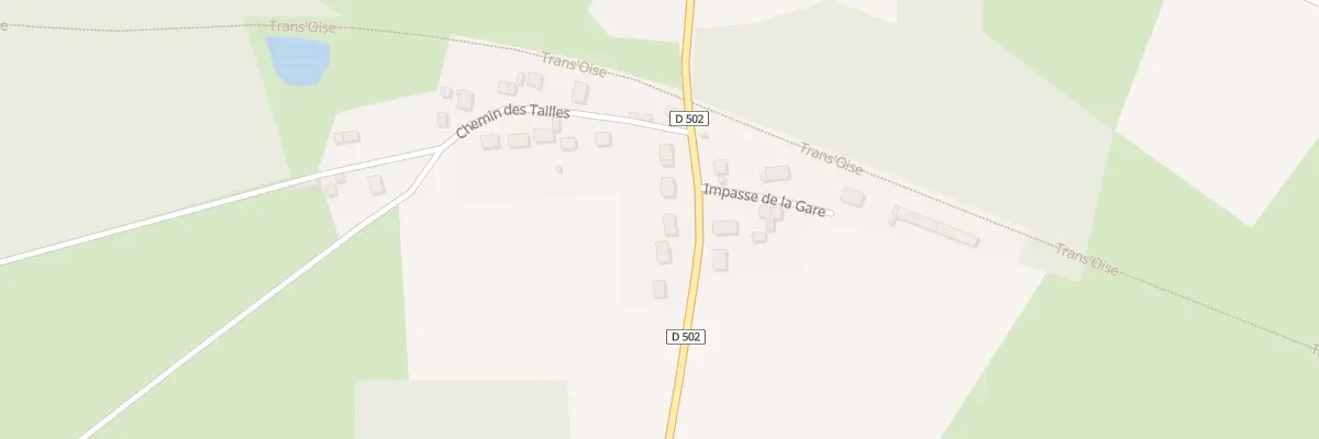 Plan du 42 Rue du Pont Fleury à Blacourt