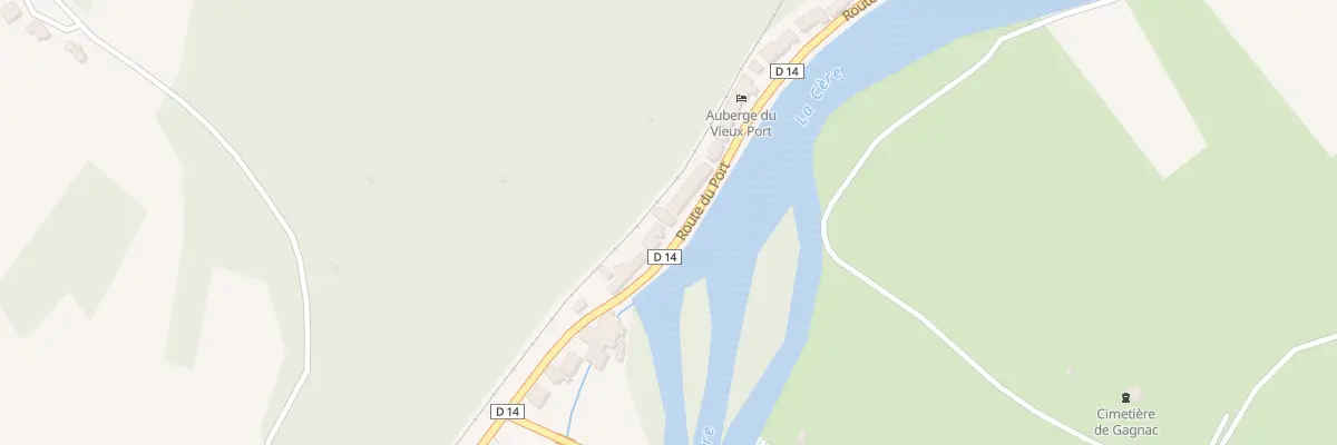 Plan du 15 Rte du Port à Gagnac-sur-Cère