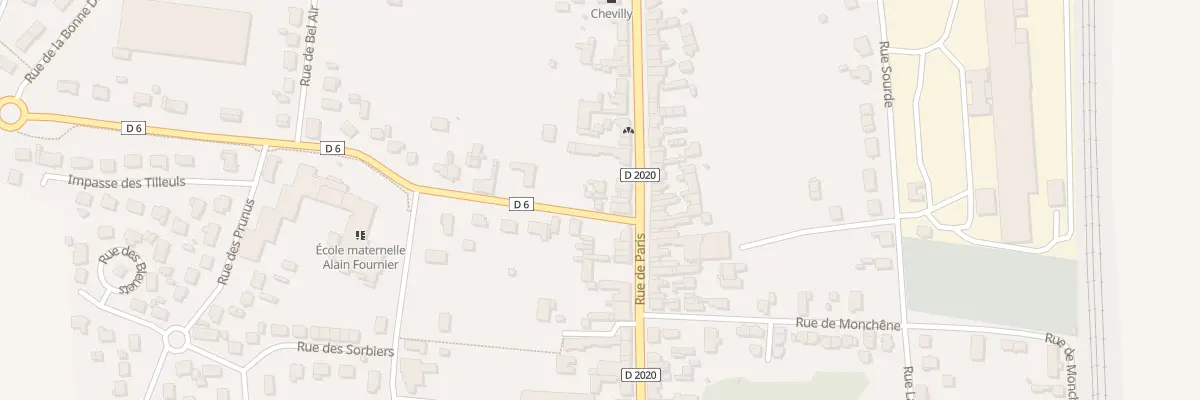 Plan du 97 Rue de Paris à Chevilly