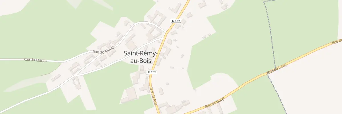 Plan du 8 Gr Grande Rue à Saint-Rémy-au-Bois