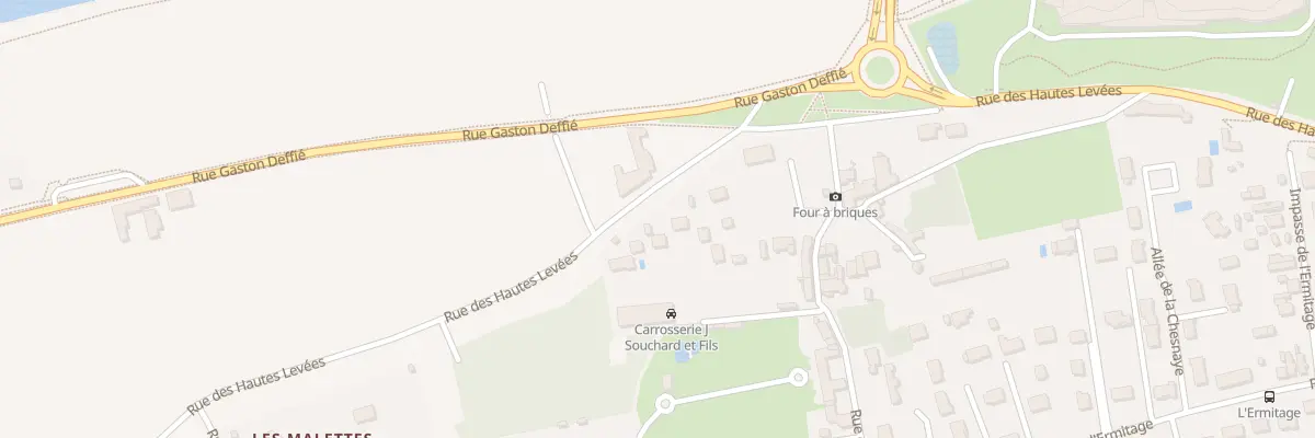 Plan du 77 Rue des Hautes Levées à Saint-Pryvé-Saint-Mesmin