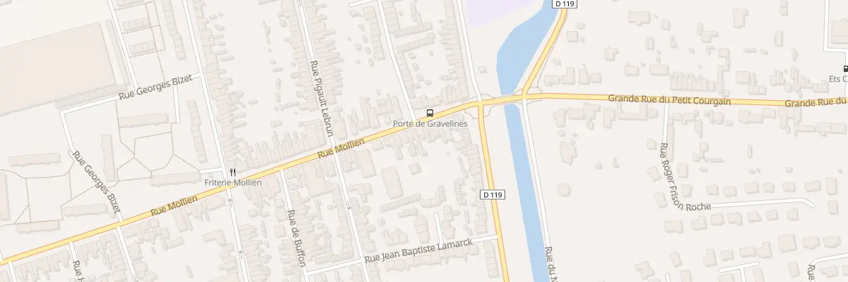 Plan du 272 Rue Mollien à Calais