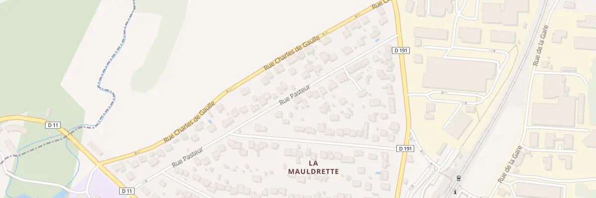 Plan du 15 Rue Pasteur à Villiers-Saint-Frédéric