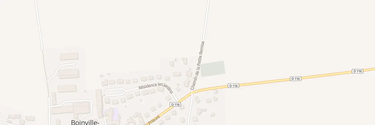 Plan du 7 Che de la Petite Remise à Boinville-le-Gaillard