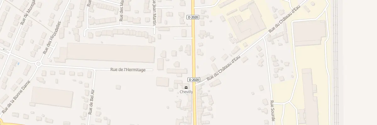 Plan du 125 Rue de Paris à Chevilly