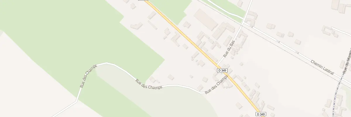 Plan du 45 Rte Nationale à Lespinoy