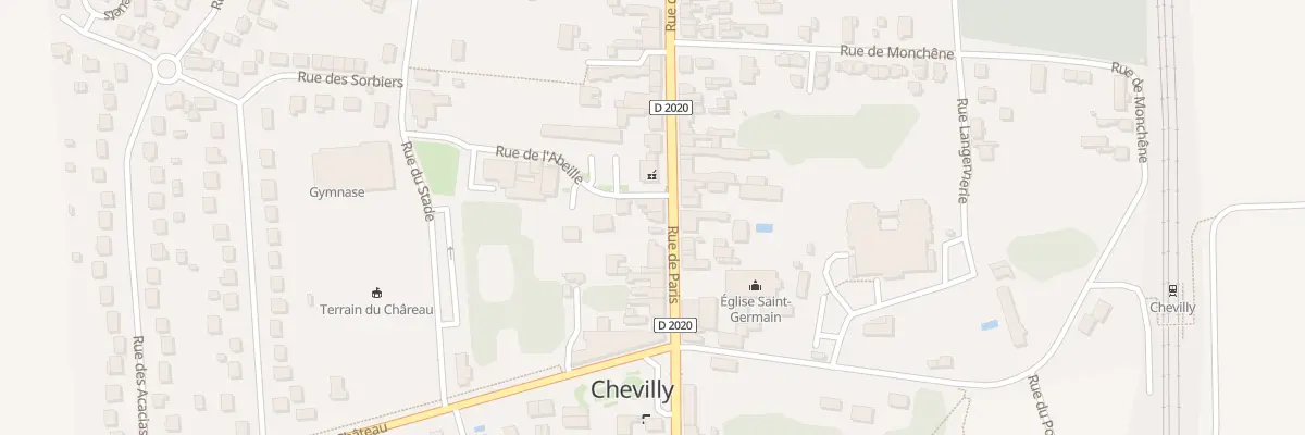 Plan du 59 Rue de Paris à Chevilly