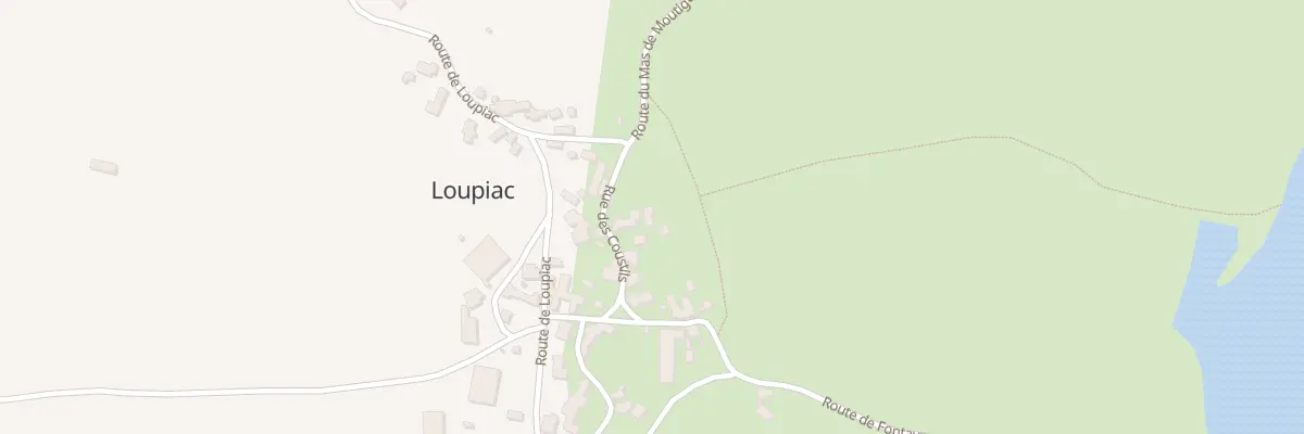 Plan du 5130 Loupiac à Laramière