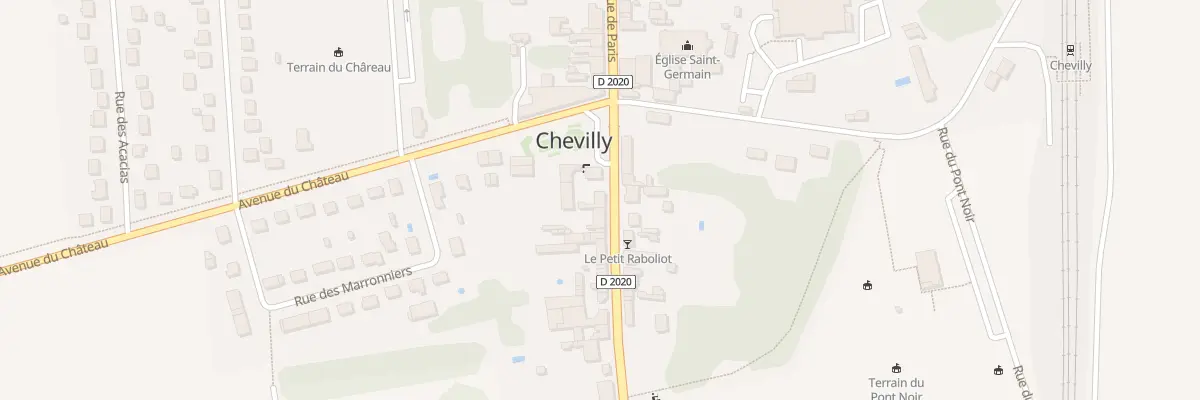 Plan du 37 Rue de Paris à Chevilly