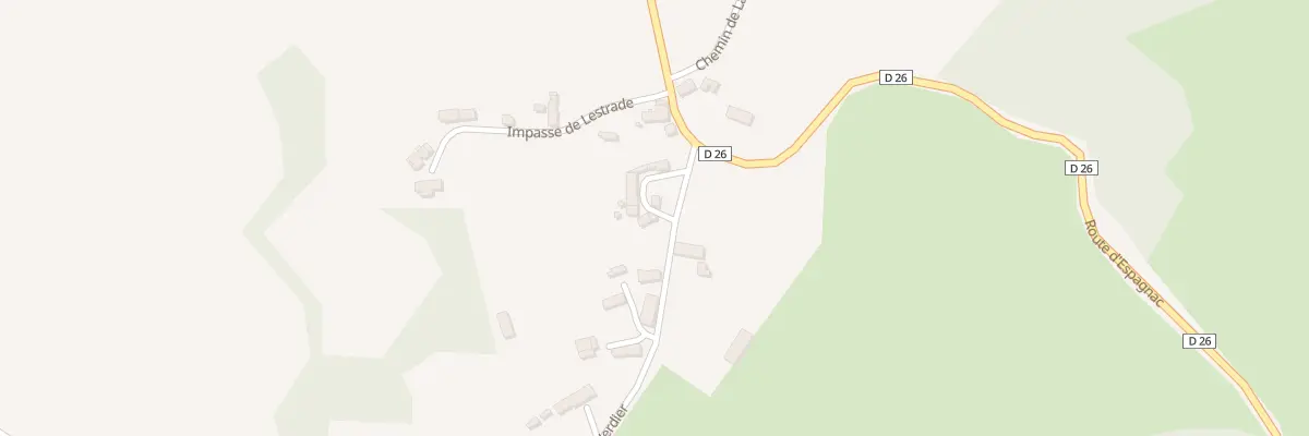 Plan du 5363 Le Verdier à Saint-Martial-de-Gimel