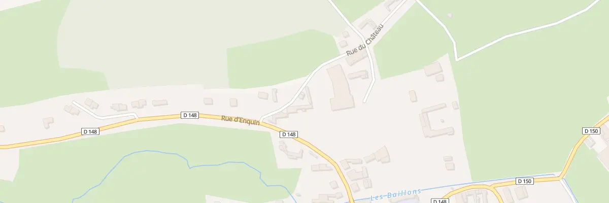 Plan du 4 Rue du Chateau à Preures