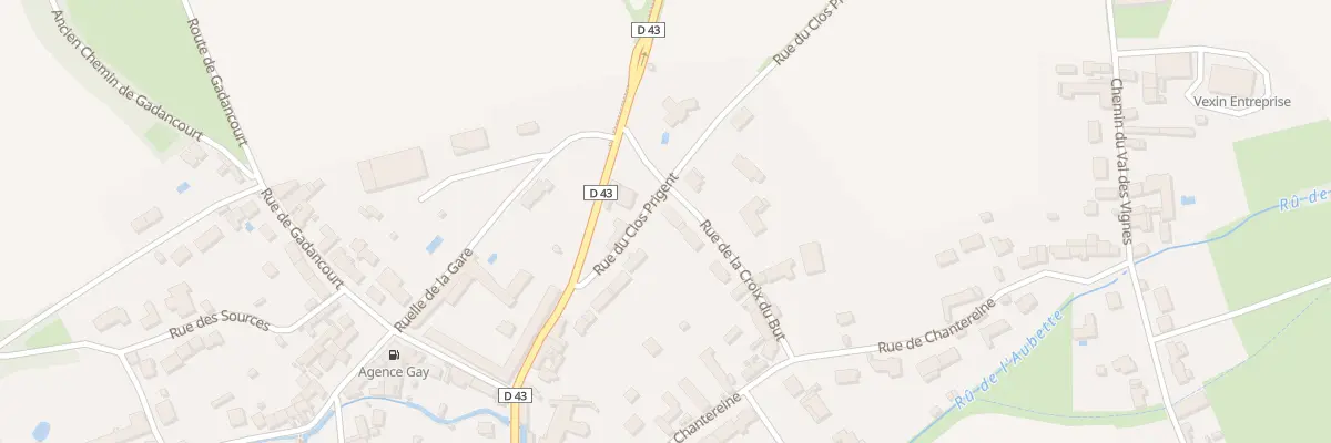 Plan du 4 Rue de la Croix du But à Avernes