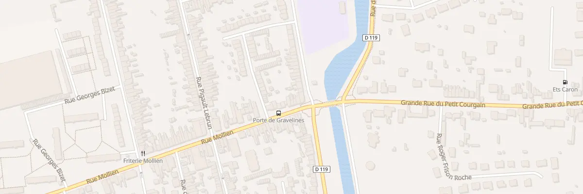 Plan du 121 Rue Mollien à Calais