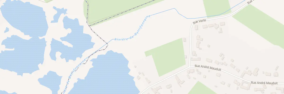 Plan du 5052B Les Hocquets à Érondelle