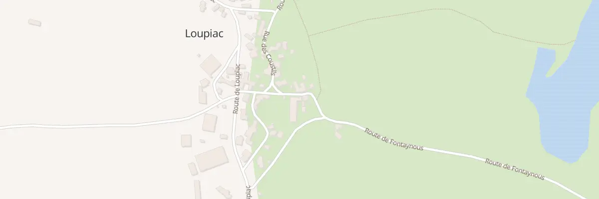 Plan du 5138 Loupiac à Laramière