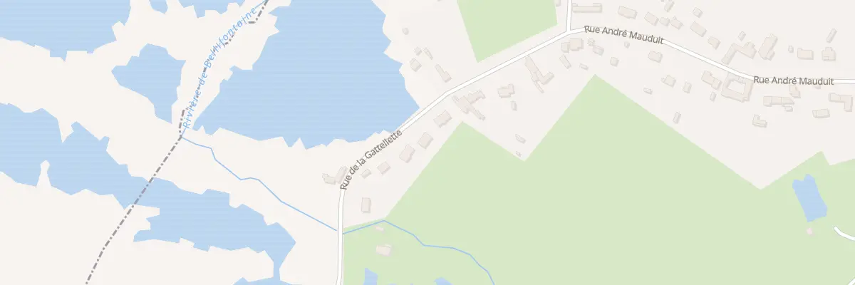 Plan du 13 Rue de la Gattellette à Érondelle