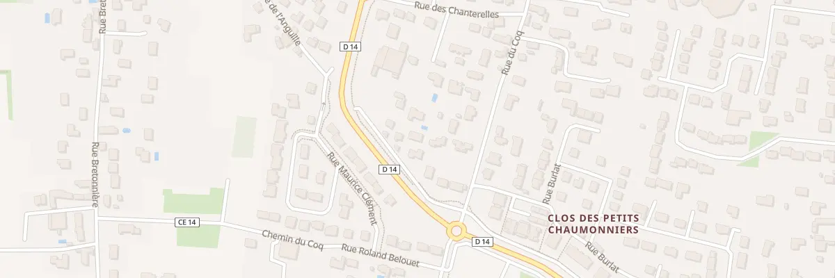 Plan du 534 Rue de l’Anguille à Olivet