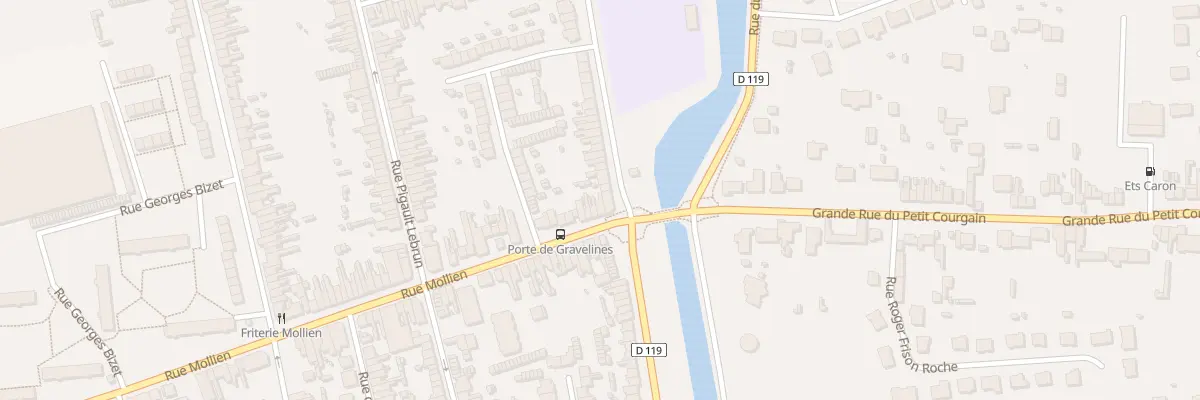Plan du 125 Rue Mollien à Calais