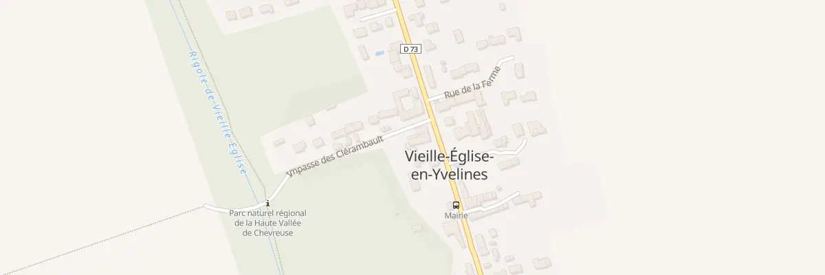 Plan du 14 Rte de l’Etang de la Tour à Vieille-Église-en-Yvelines