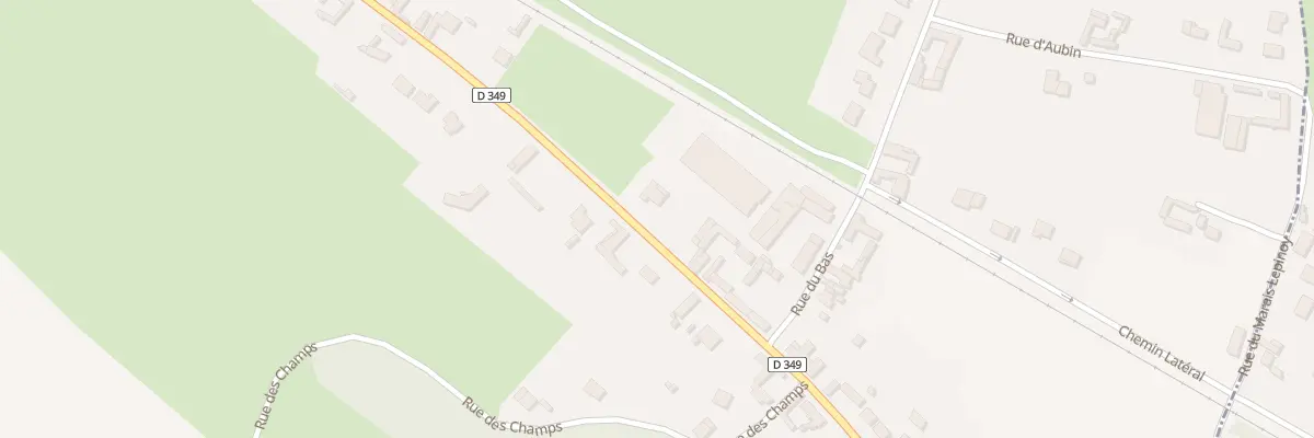 Plan du 44 Rte Nationale à Lespinoy