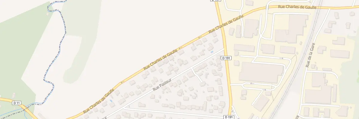 Plan du 57 Rue Charles de Gaulle à Villiers-Saint-Frédéric