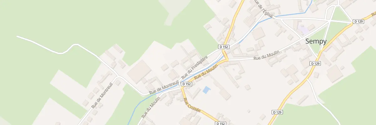 Plan du 27 Rue du Presbytère à Sempy