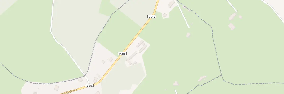 Plan du 92 Rte de Selles à Menneville