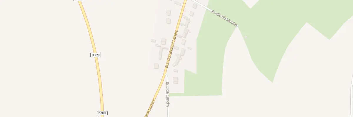 Plan du 4 Rue du Général Leclerc à Canchy