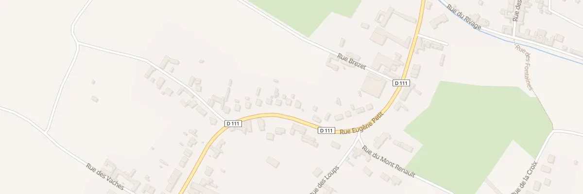 Plan du 22 Rue Eugène Petit à Crécy-en-Ponthieu