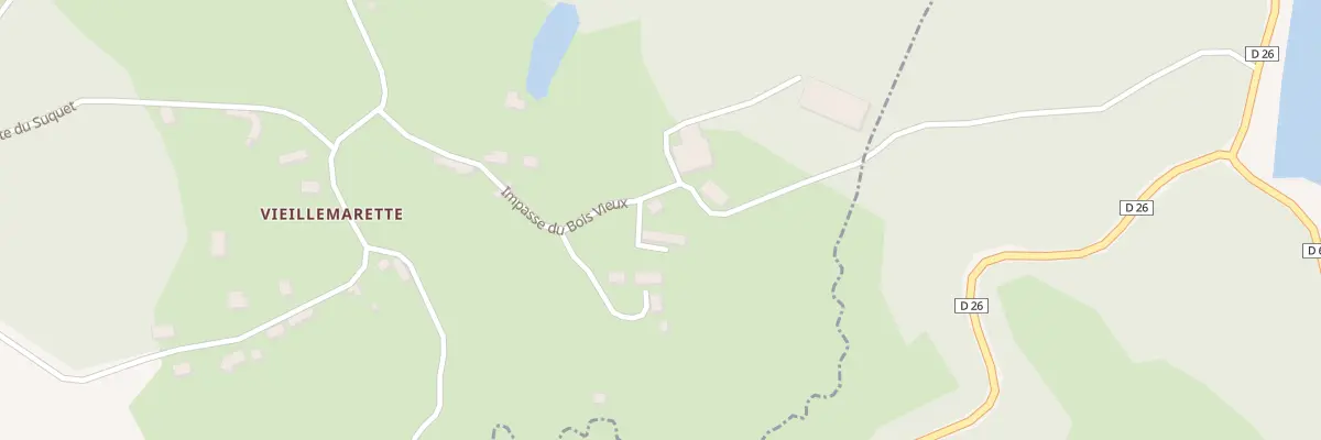 Plan du 11 Imp du Bois Vieux à Gimel-les-Cascades
