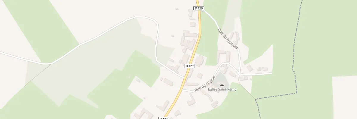 Plan du 7 Gr Grande Rue à Saint-Rémy-au-Bois